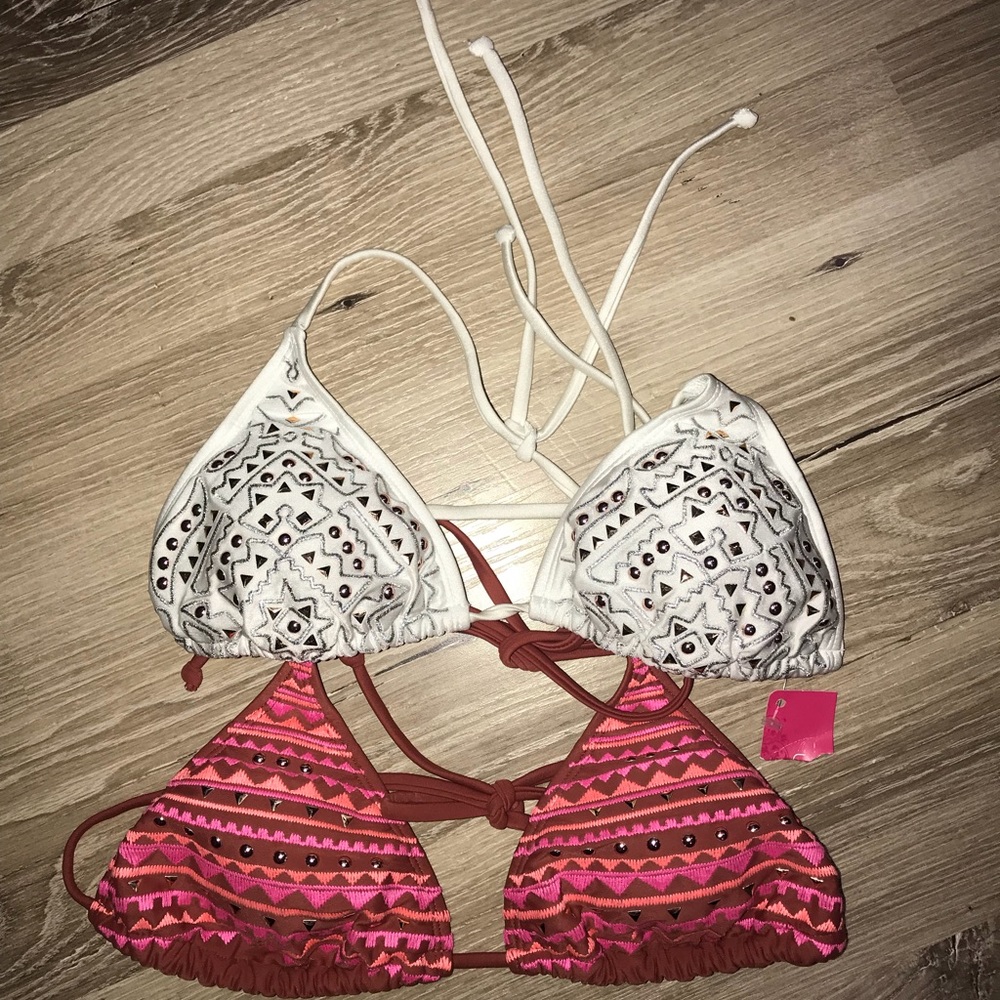NWT - 2 Swimsuit tops size 2